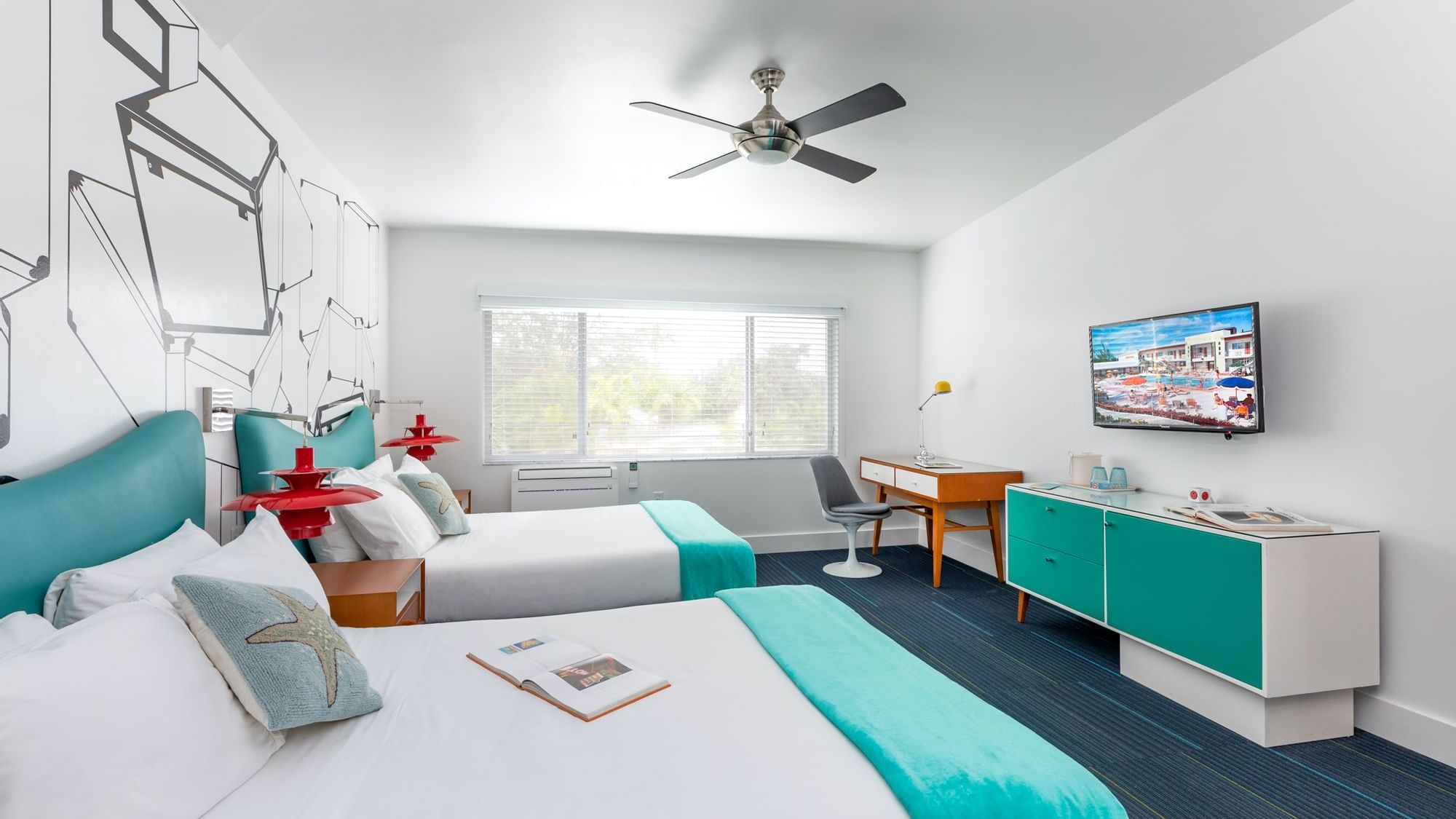 Skylark Double - The Vagabond Hotel Room
