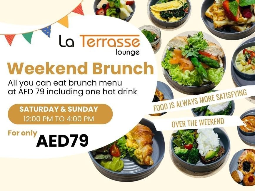 Weekend Brunch at La Terrasse Lounge 