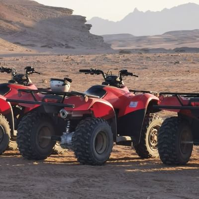 Quad bikes at the adventure park near Falkensteiner Hotels