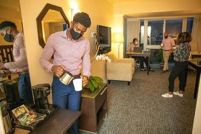 Coffee Break in co-work space