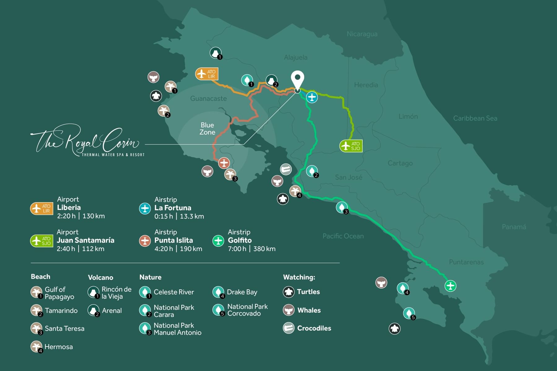 The Royal Corin Map