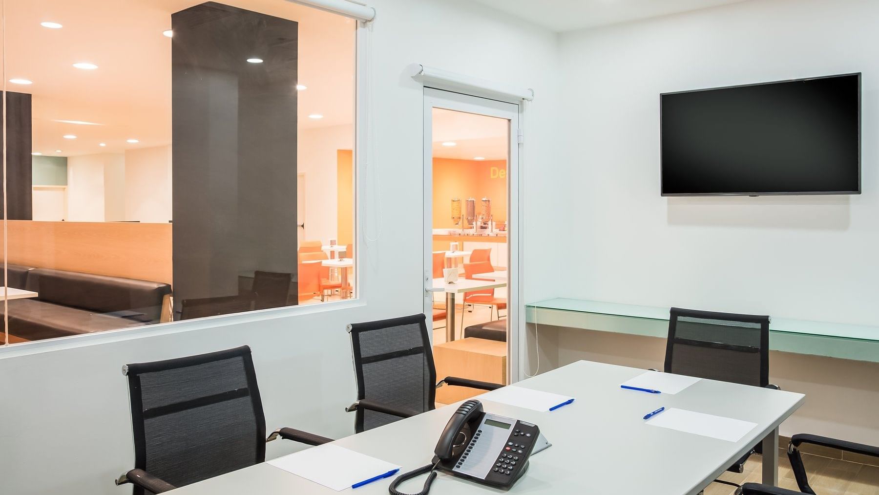 A Conference table in a Meeting Room at One Hotels