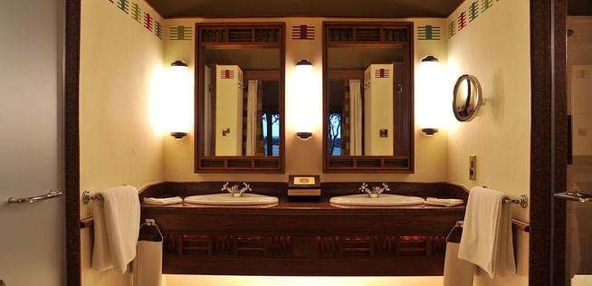 The Bathroom in Morani wing tent at Sweetwaters Serena Camp