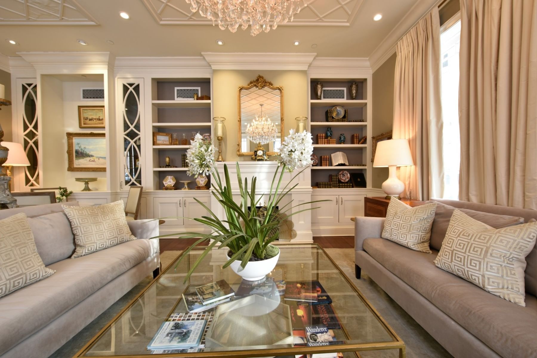 Lobby area at St. James Hotel