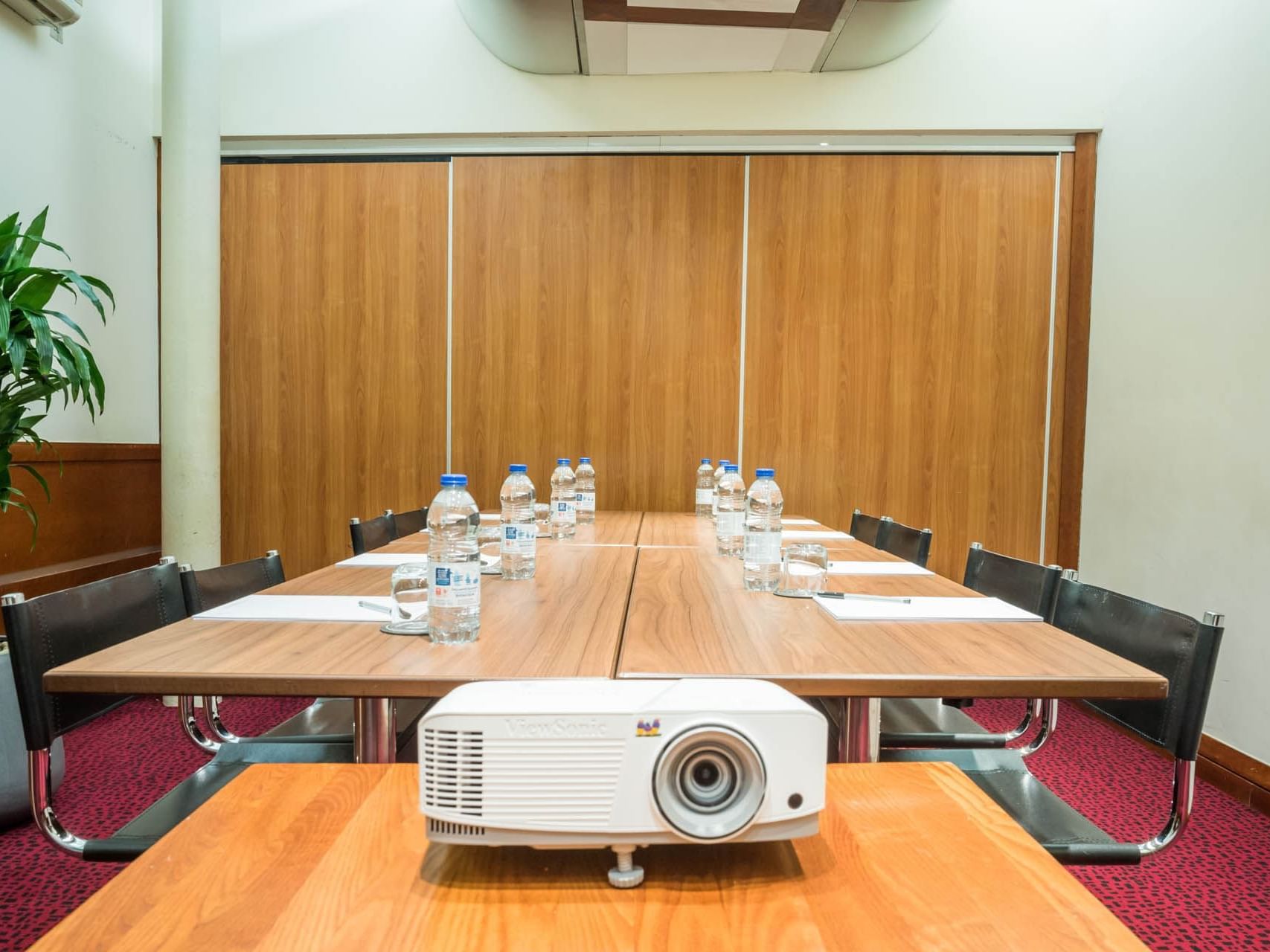 Board room of Knowles Room at Townhouse Hotel Manchester