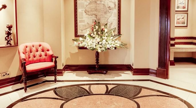 Interior of Royal Suite living area at Kampala Serena Hotel