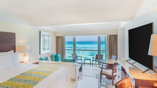 Interior of Ocean Front Suite at Grand Fiesta Americana