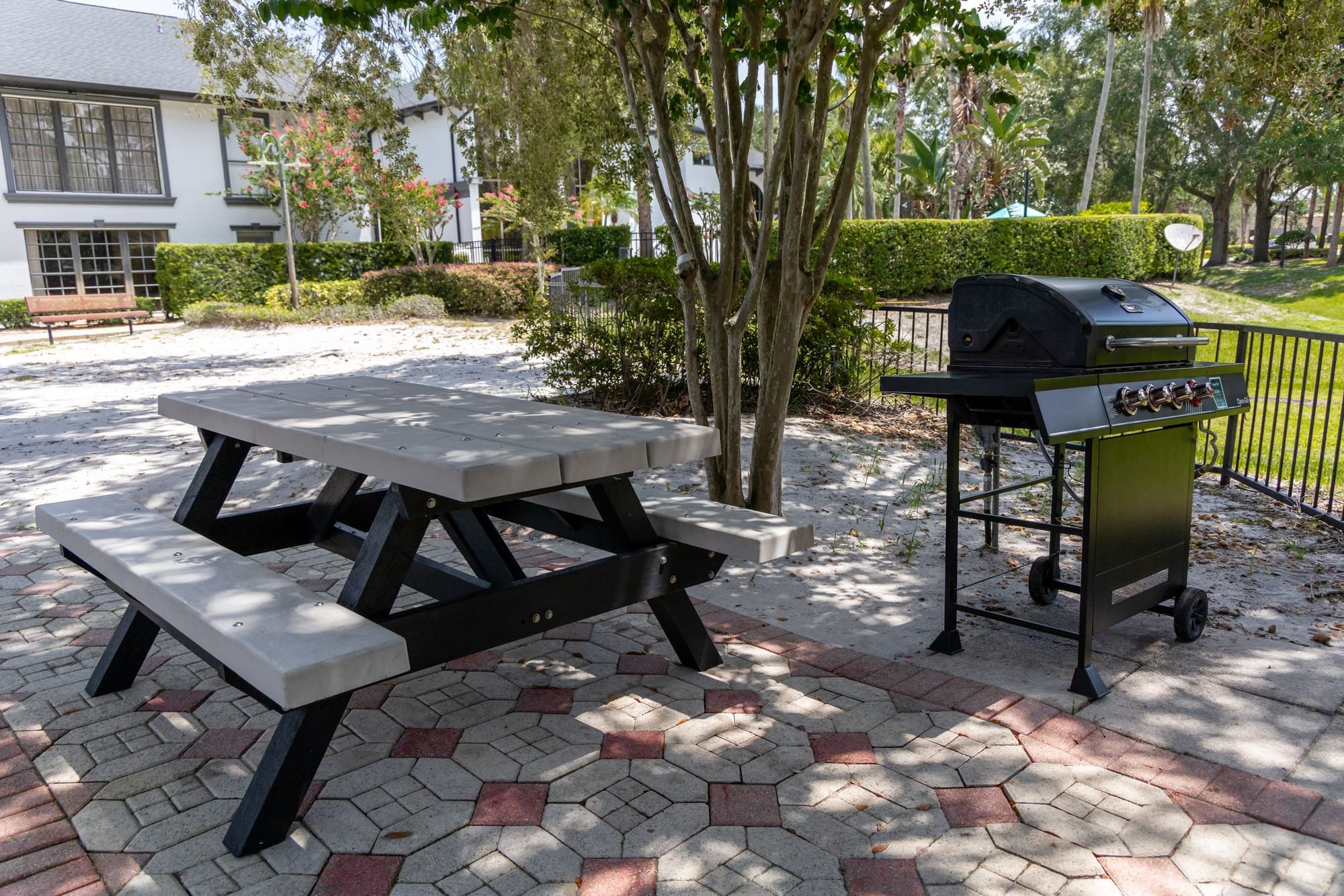 Patio Grill Area