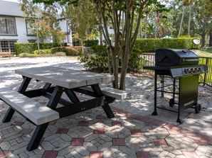 Grill Area at Legacy Vacation Resorts at Lake Buena Vista