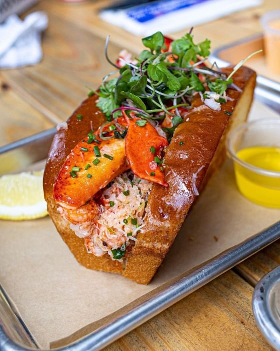 Lobster Rolls in Carlsbad | Windmill Food Hall Restaurant | Carlsbad by the Sea Hotel