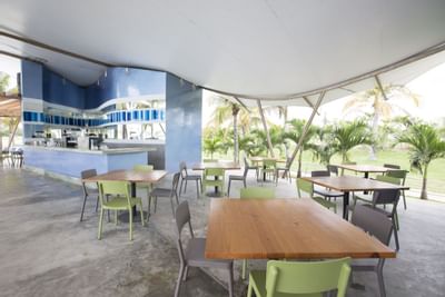 Interior view of the Lagoona at Playa Blanca Beach Resort