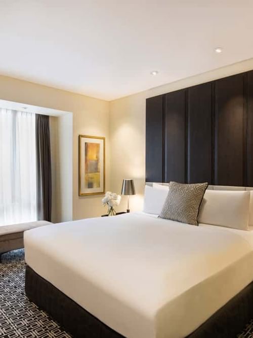 Prestige Suite Bedroom Sofitel Sydney Wentworth