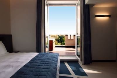 Visuale Balcone Camera Hotel Manin Milano