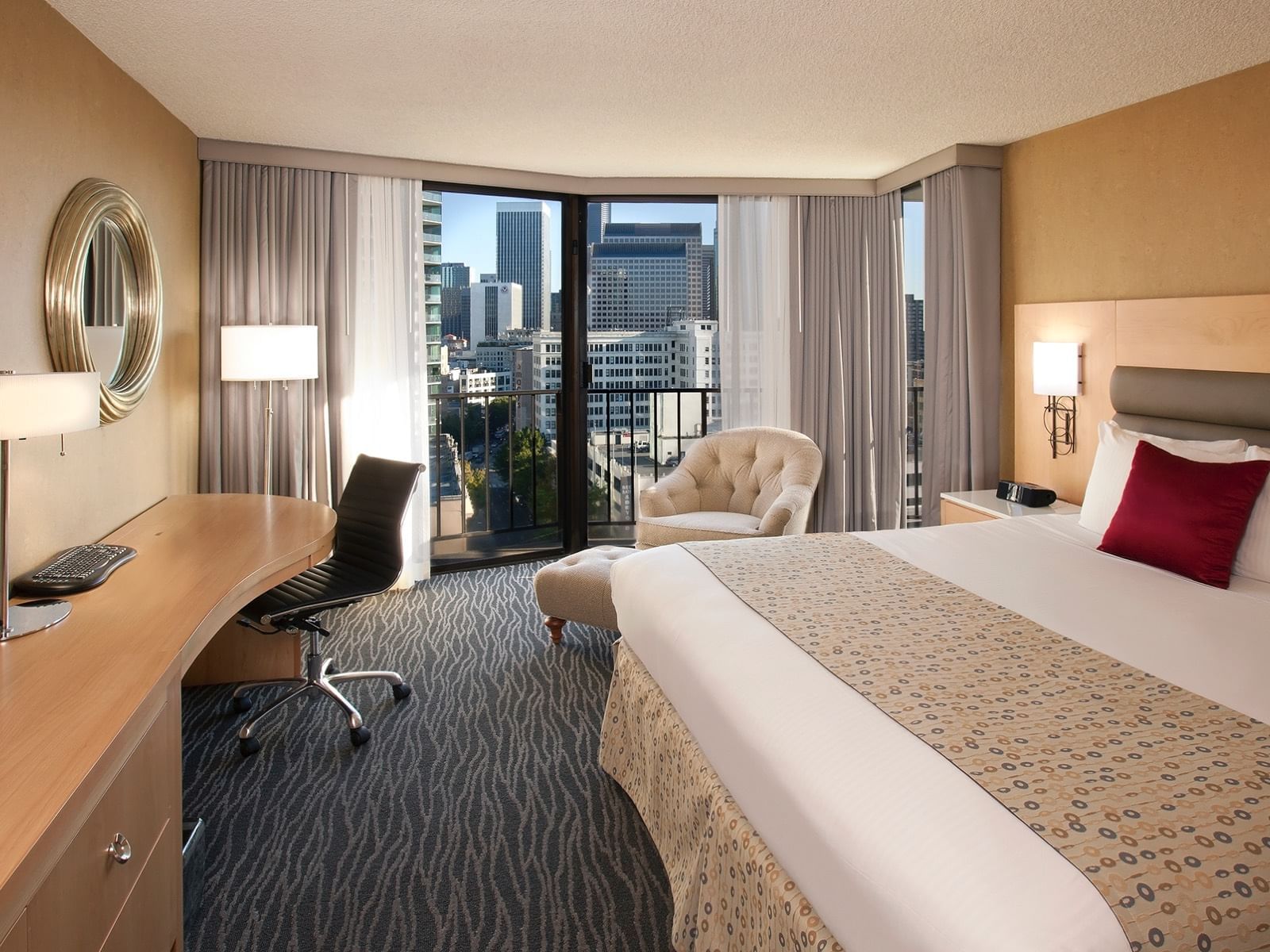 Executive or Premier Corner King Room at Warwick Seattle