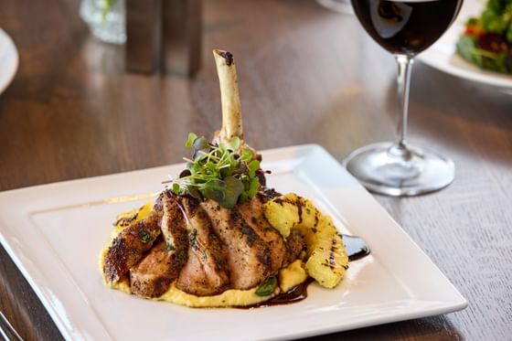 Iberico Pork Chop at Stein Eriksen Residences
