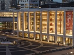 NYC's Lincoln Center near the Empire Hotel