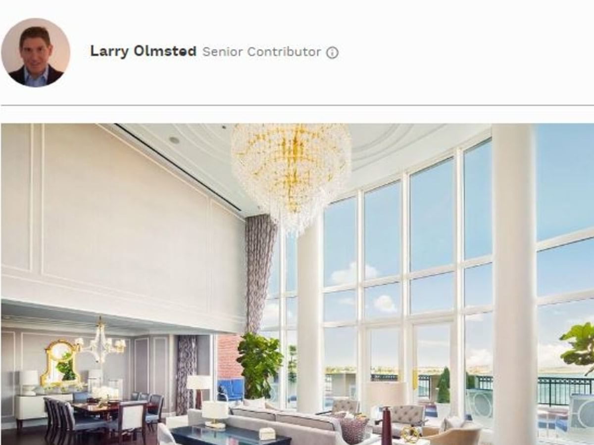 New Presidential suite appearance in Boston harbor Hotel