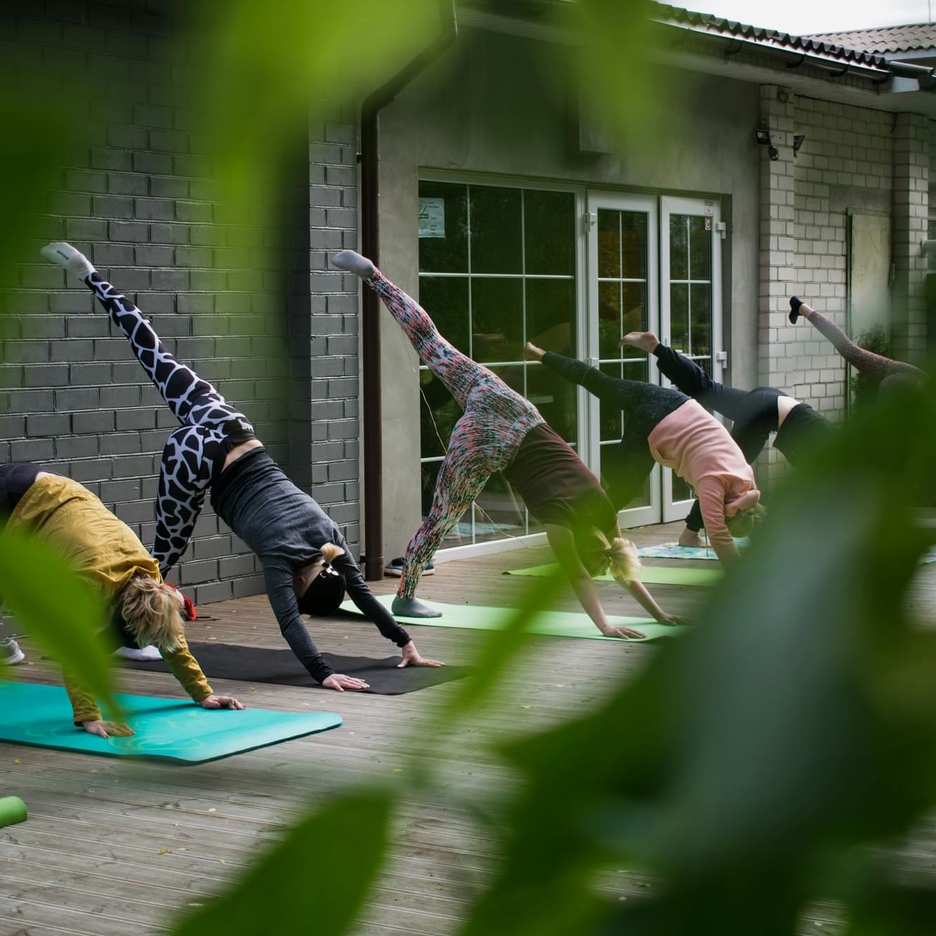 Outdoor Yoga in ADKS Wellness Classes at Schroon Lake Resort