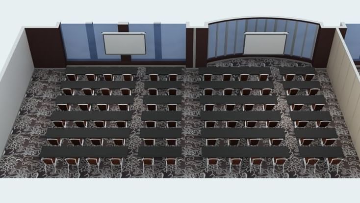 Interior of Australian meeting room at Novotel Melbourne