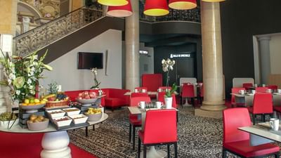 Restaurant at Hotel Casino des Palmiers in Hyères, France