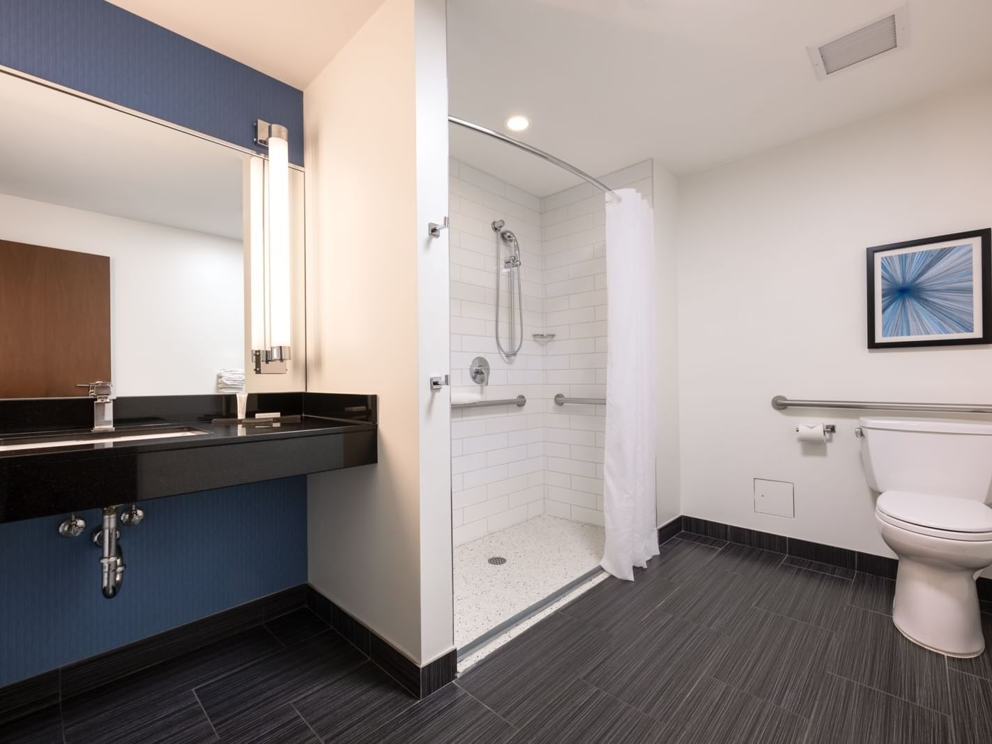 Executive King Accessible Bathroom