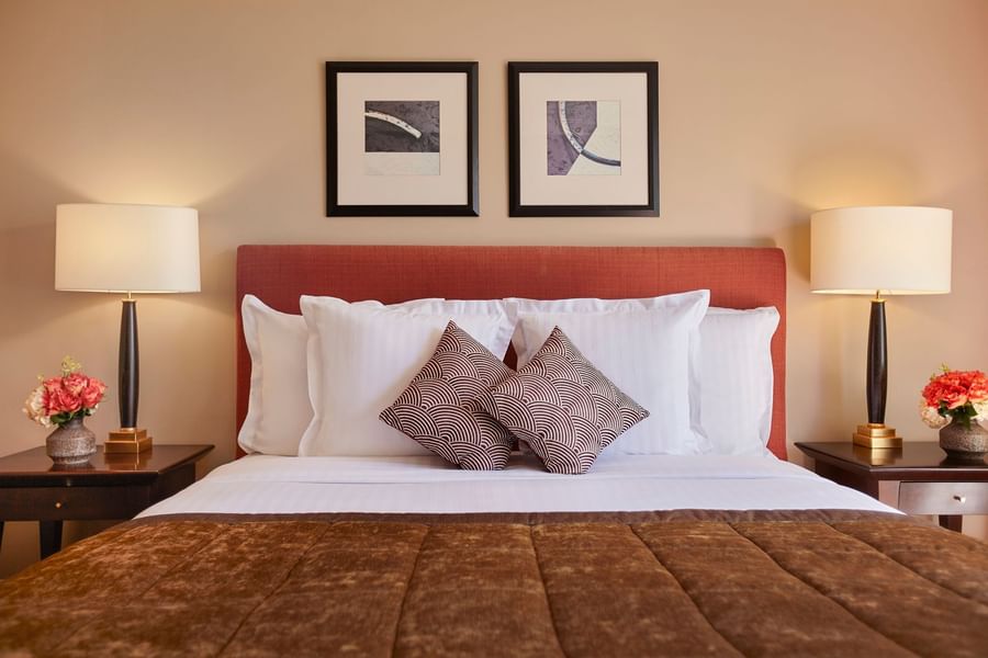 Chambre Deluxe avec terrasse à l'hôtel Warwick Paris