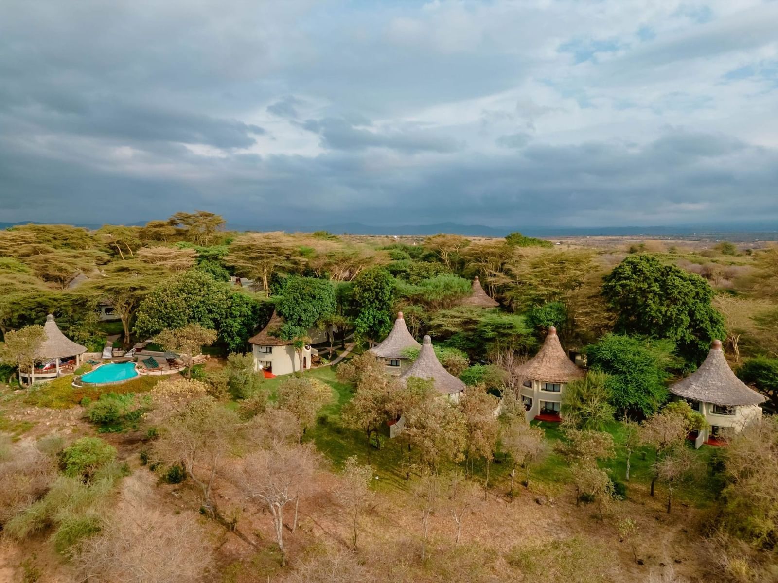 Lake Manyara Serena Safari Lodge accommodation in Mto wa Mbu escarpment, Lake Manyara area — Tartaruga Safaris