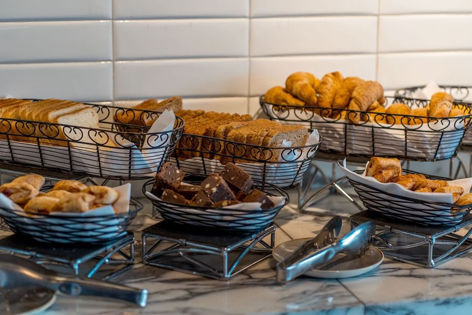 Buffet at Hotel Cumbres Lastarria in Santiago, Chile