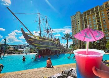 Cocktail served by LBV Village Bar & Grill at Lake Buena Vista Resort Village & Spa