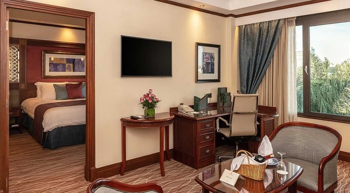 The Livingroom in Executive floor suite at Nairobi Serena Hotel