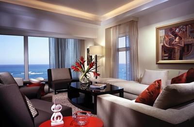 Sitting area in a living room at The Condado Plaza Hilton