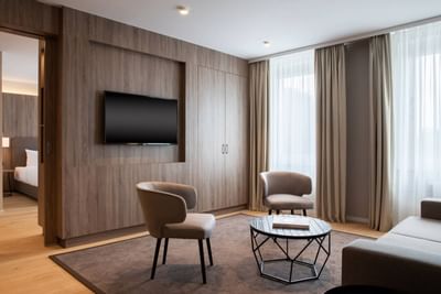 accommodation at Moxy Berlin Humboldthain Park Hotel