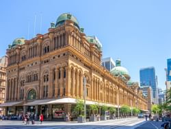 View of Queen Victoria Building from the street