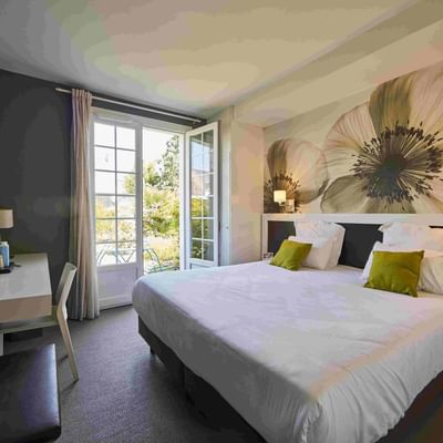 Chambre confort avec accès au jardin