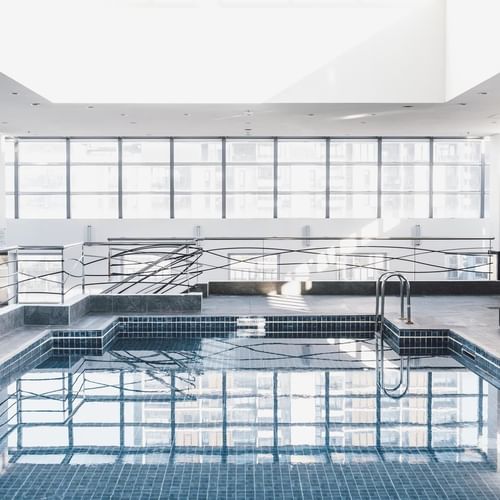 Indoor pool at Como Melbourne