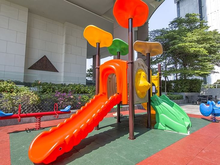 View of Kid's playground at Chatrium Hotel Riverside Bangkok