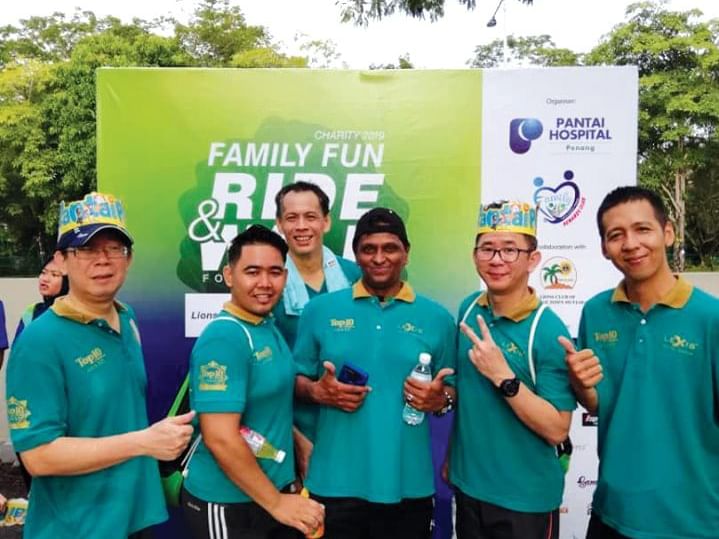 Lexis Suites Penang Riding & Walking for Charity