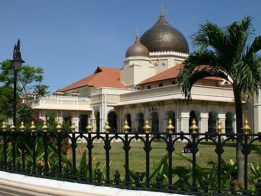 The Jalan Masjid Kapitan Keling near Cititel Penang Hotel