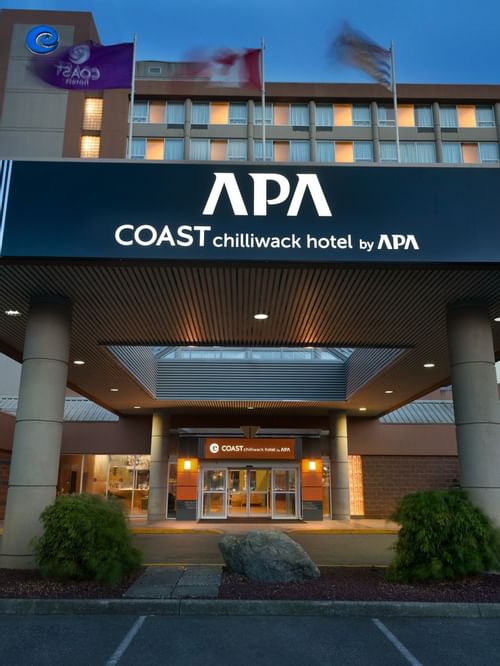 Exterior of Coast Chilliwack Hotel by APA