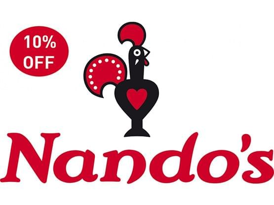10% off at the Nando's Antrim The Junction near Hotel Luma