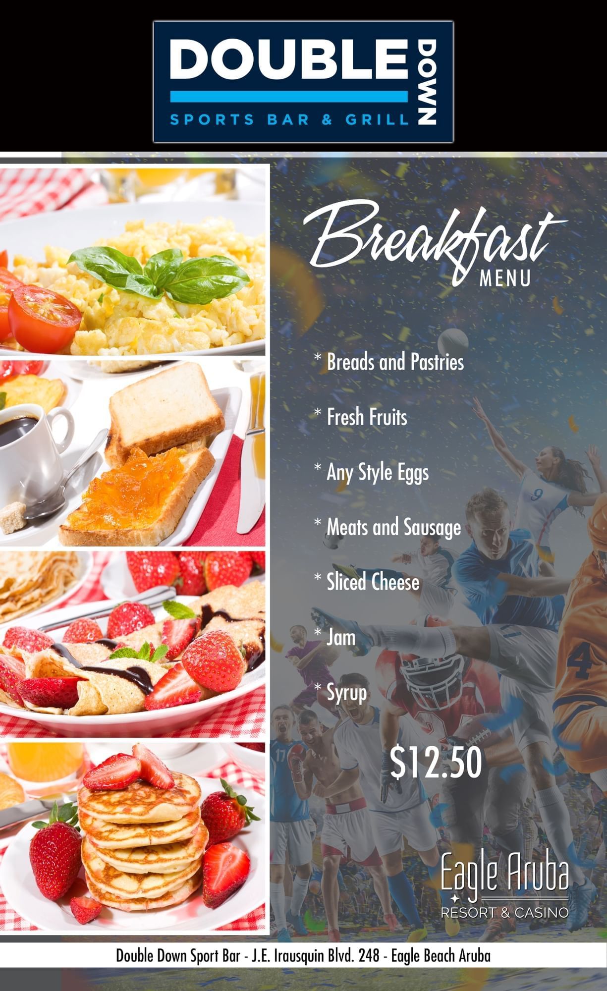 Double Down Sports Bar & Grill Eagle Aruba Resort & Casino