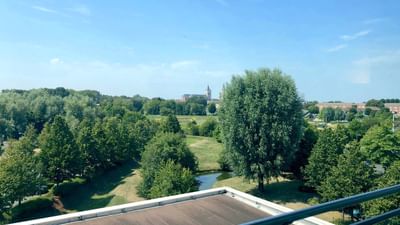 Views from Hôtel du Pasino in Saint-Amand-Les-Eaux, France