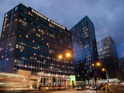 An Exterior view of the Sandman Signature Newcastle Hotel