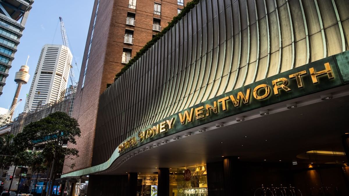 Exterior of Sofitel Sydney Wentworth hotel