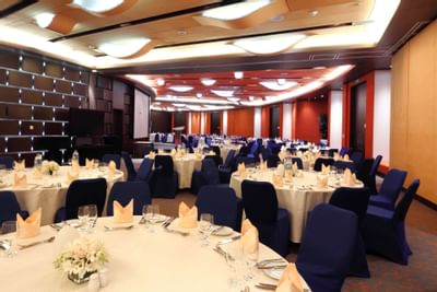 Ballroom at The Torch Doha Hotel in Qatar