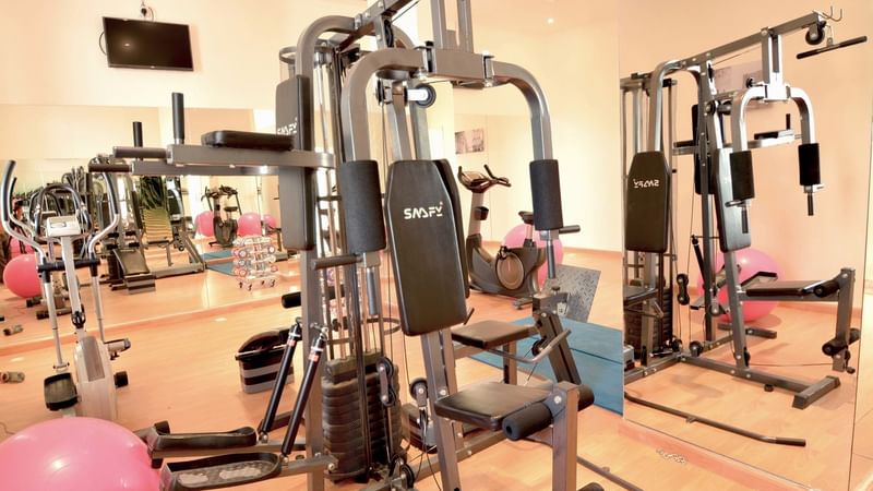 Gym at Dabab Hotel by Warwick