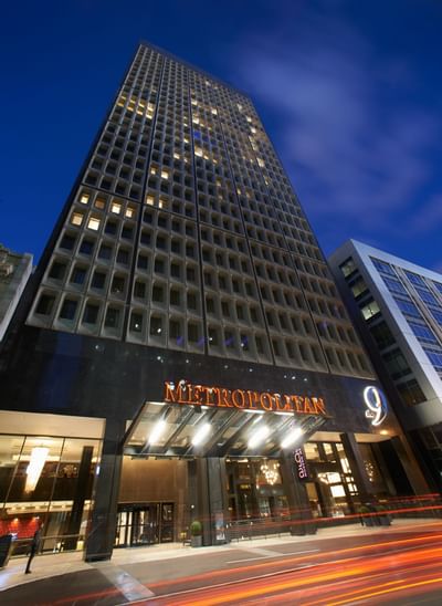Exterior of the Metropolitan at The 9