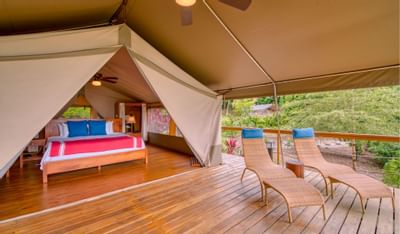 Tienda Glamping King Deck