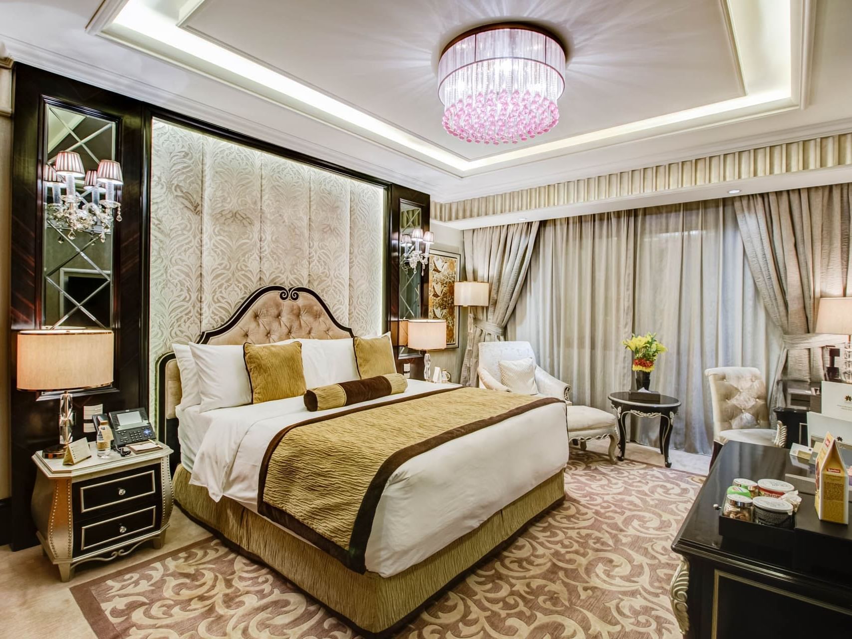 Interior of Superior Room at Narcissus Hotel & Spa Riyadh