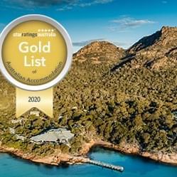 Gold List of Australian Accommodation 2020 for Freycinet Lodge 